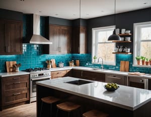 Варианты отделки кухни в современном стиле